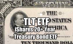 TLT ETF iShares 20 year plus treasury bond ETF