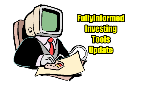 More Additions To The FullyInformed Investing Tools – July 2 2017