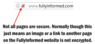 Some pages are not fully encrypted
