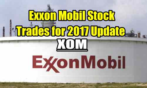 Exxon Mobil Stock Trades for 2017 Update (XOM)