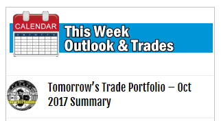 View the this week outlook & trades