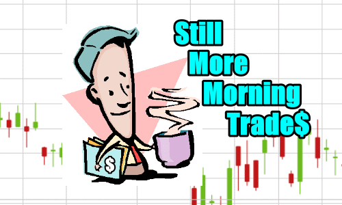 Still More Morning Trade Alerts