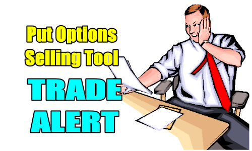 Put Options Selling Tool Analysis Trade Alert