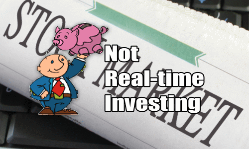 About My Site – Not Real Time Trading
