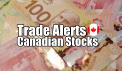 Canadian stocks trade alert