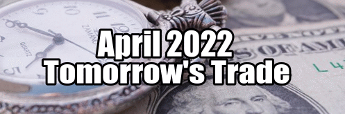 Tomorrow's Trade Portfolio for April 2022