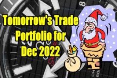 Tomorrow's Trade Portfolio for Dec 2022