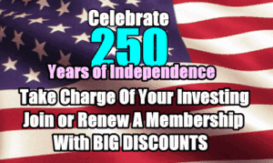 Celebrate 250 Years Of Independence - SAVE BIG Until July 8 And Take Charge Of Your Own Money