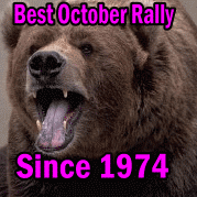 Market Timing / Market Direction – Best October Since 1974
