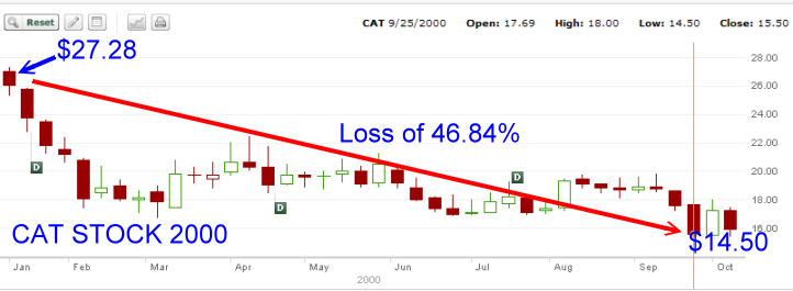 Cat Stock - 2000 Chart