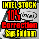 Intel Stock Could Correct By 10% According To Goldman – Got A Plan?