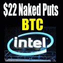 Trade Alert – Intel Stock – Oct $22 Naked Puts Bought To Close