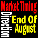 Market Direction Outlook For Last Week of August