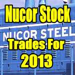 Nucor Stock (NUE) Trades For 2013