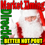 Market Timing / Market Direction Better Not Pout