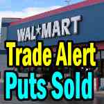 Walmart Stock - Put Selling Trade Alert